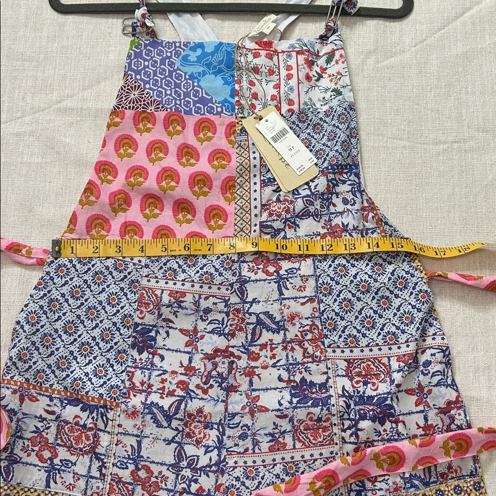 Anthropologie Letmebe Overalls Women’s Medium Patchwork Bohemian Jumper NWT - Picture 9 of 16